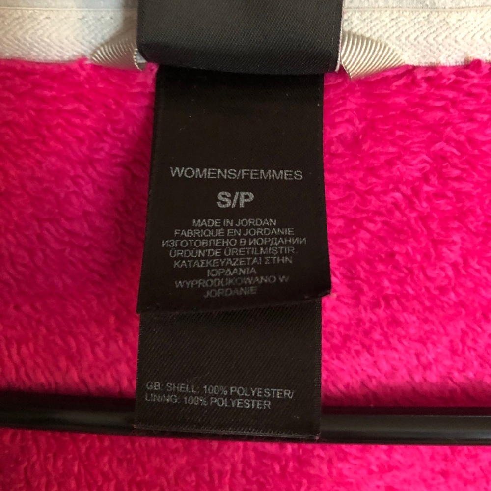 North Face Pink Fleece Zip Jacket Osito - Picture 4 of 4